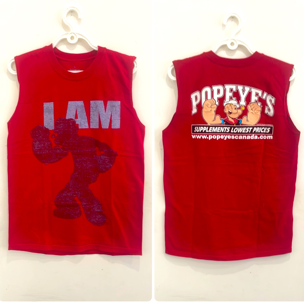 Vintage Popeye Tank Top - Authentic Wicked Wear
